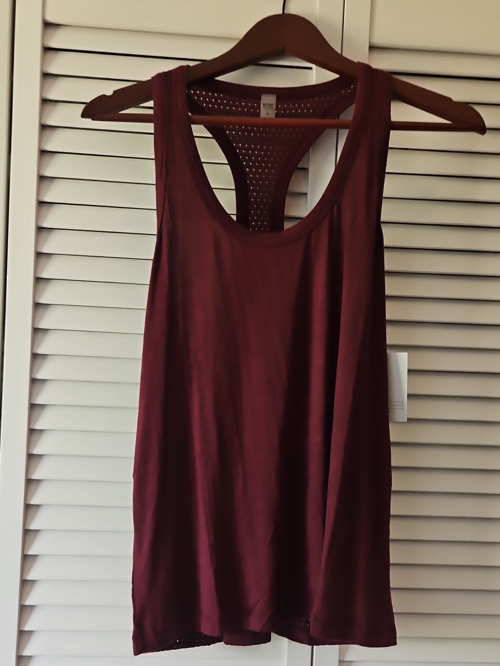 Beyond Yoga Women’s Maroon Racerback Tank Top